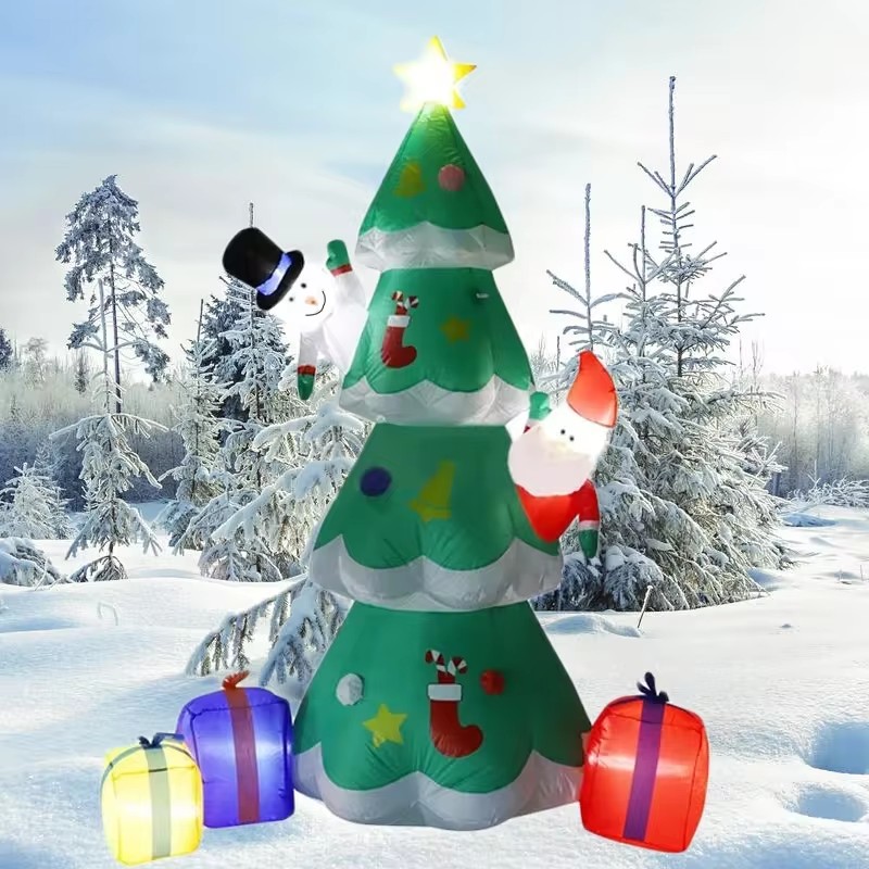 For 7FT Christmas Tree Inflata - Decor Lighting Uk review and price