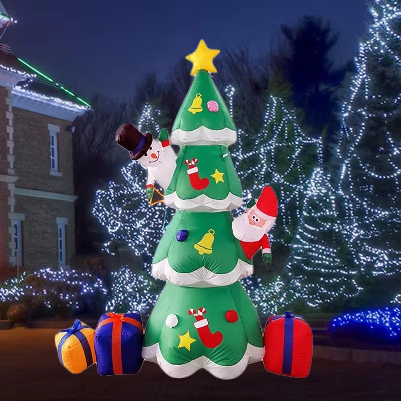 For 7FT Christmas Tree Inflata - Decor Lighting Uk review and price