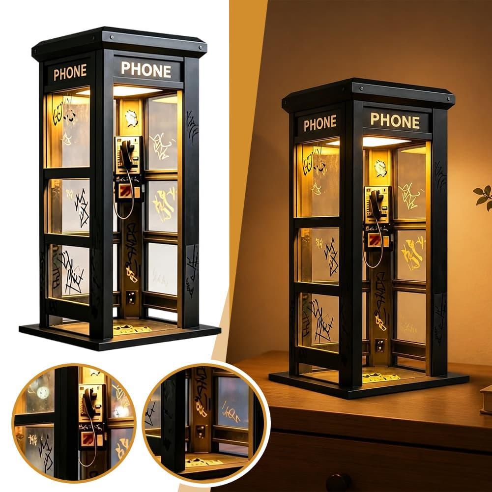 Vintage London Telephone Booth - Lighting Decoration For Home review and price