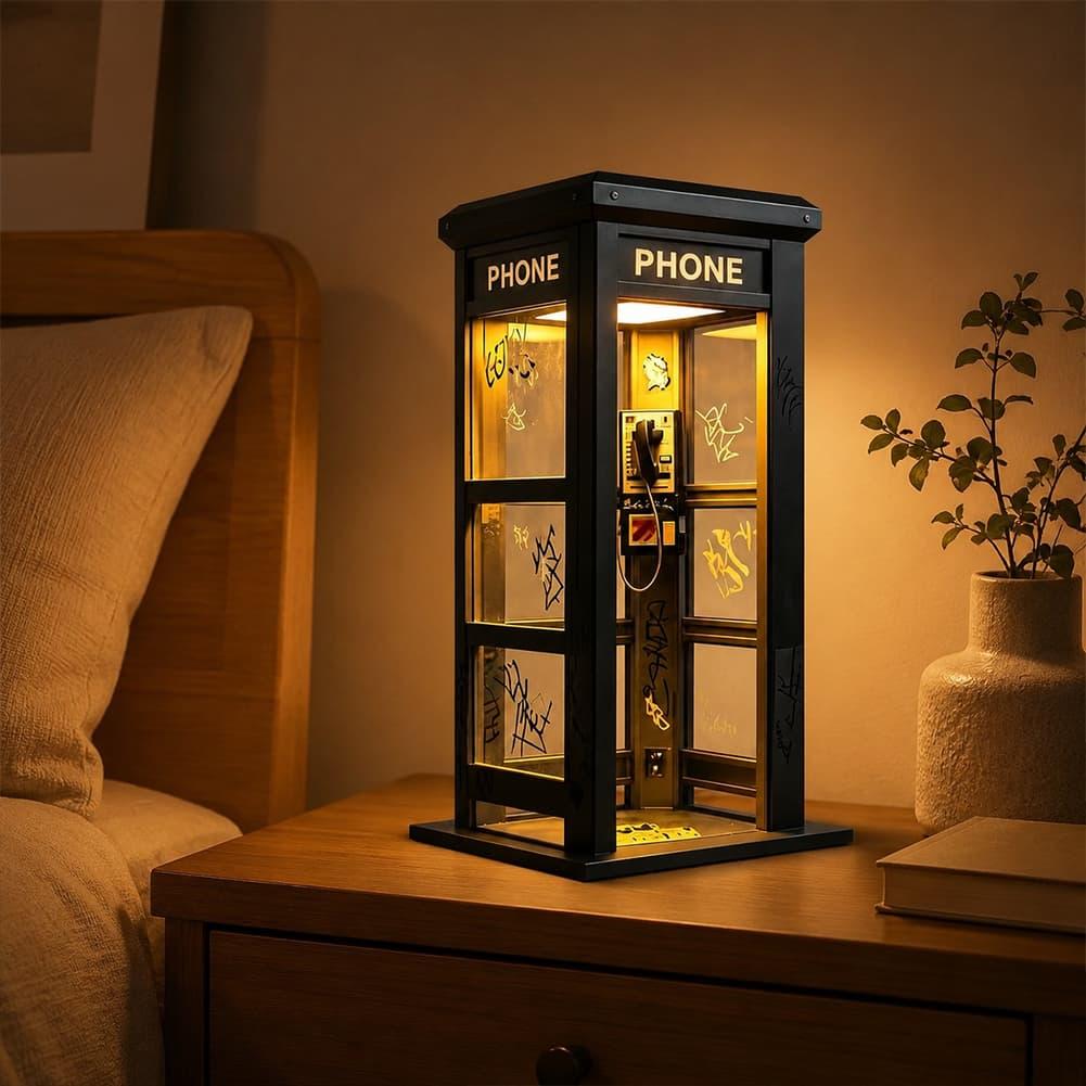 Vintage London Telephone Booth - Lighting Decoration For Home review and price