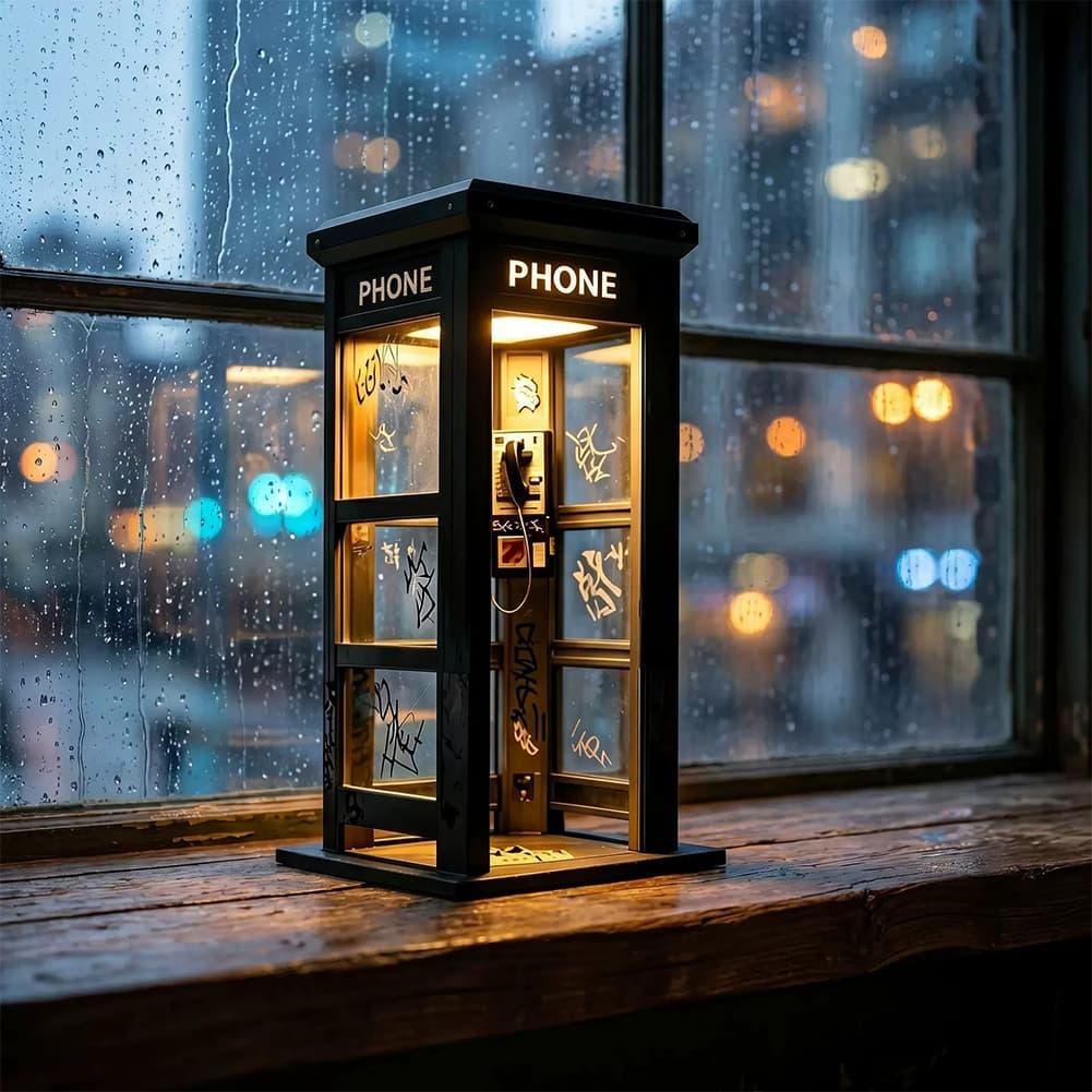 Vintage London Telephone Booth - Lighting Decoration For Home review and price