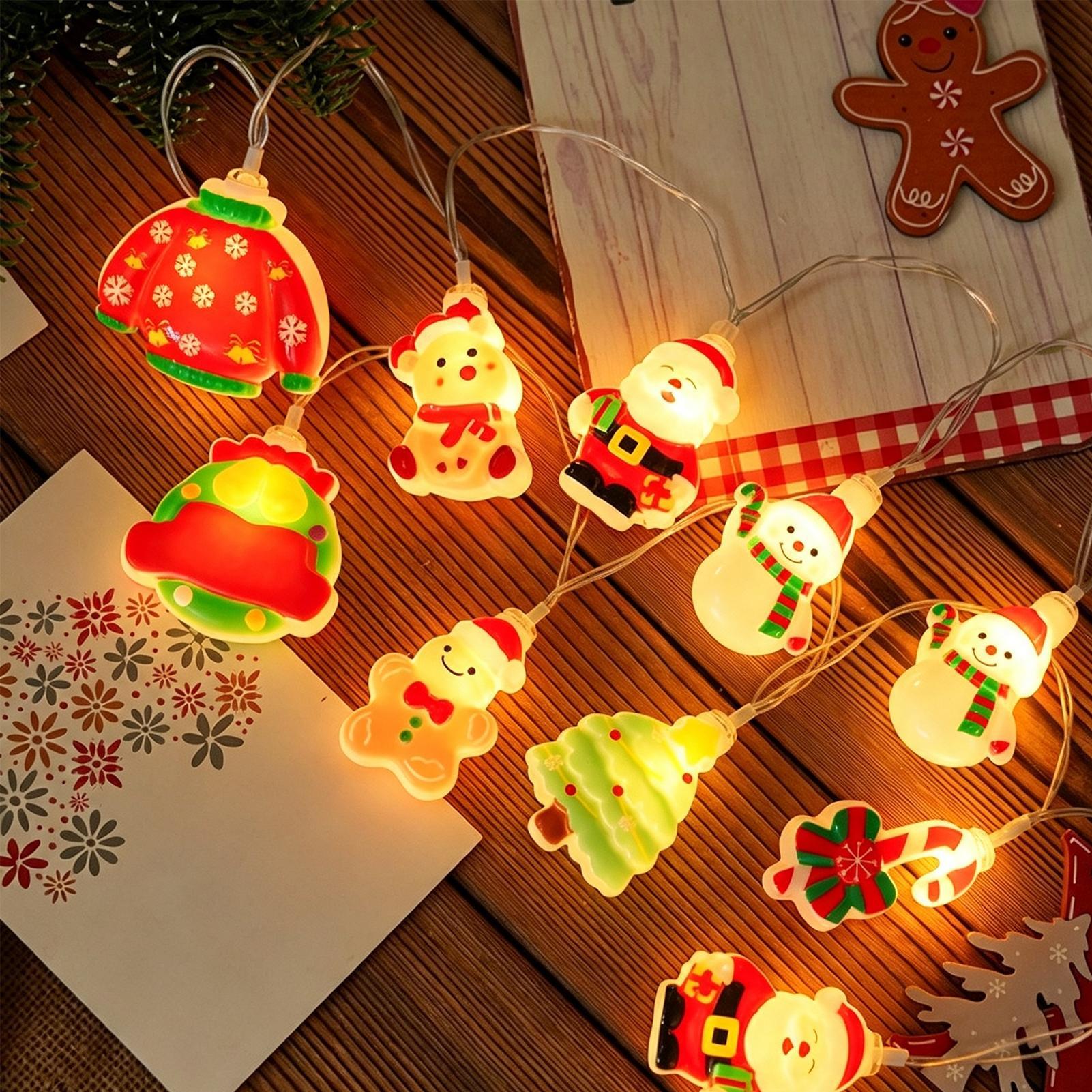 Santa Claus String Light LED S - Lighting Tree Decor review and price