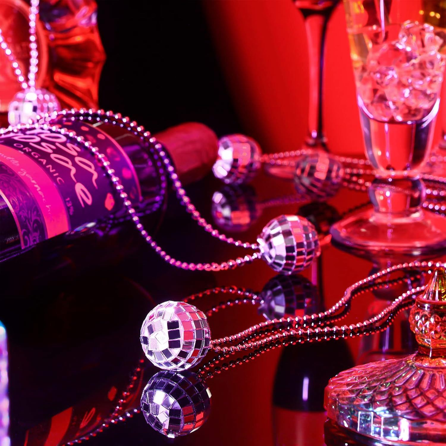 5-10Pcs Mirror Disco Ball Neck - Disco Ball Mirror review and price