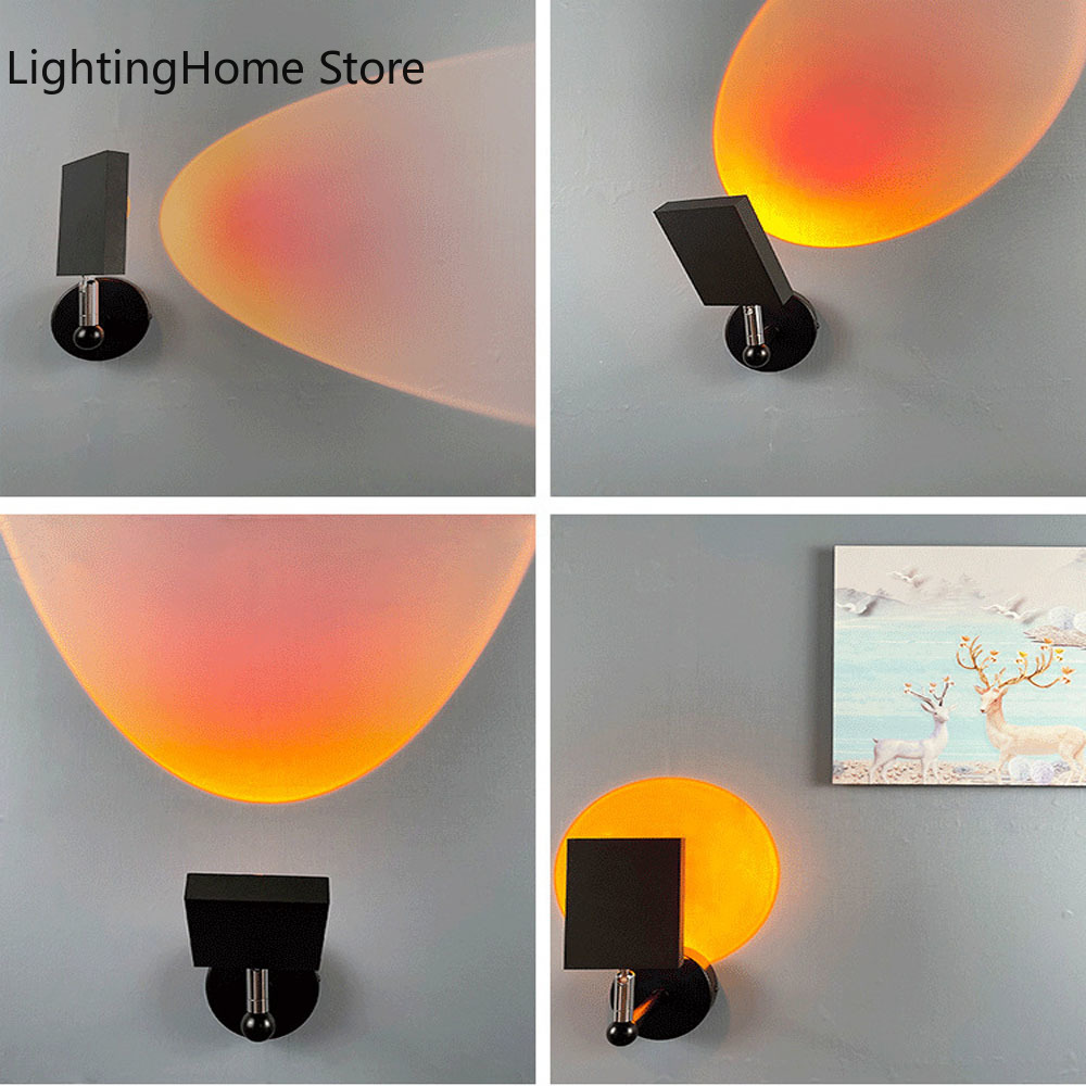 Sunset Rainbow Projection Wall - Sunset Lamp Projection review and price