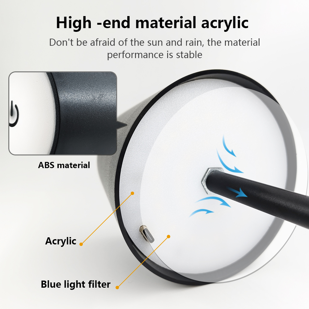 LED Rechargeable Desk Light Wi - Lighting Decoration In Bedroom review and price